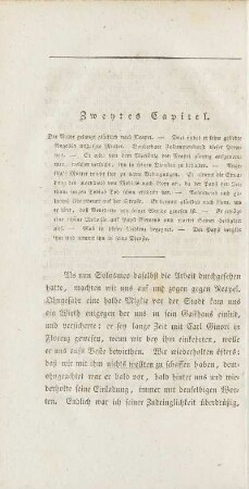 Zweytes Capitel