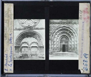 Montréal, Notre Dame de l’Assomption,La Souterraine, Notre Dame : Westportal, Westportal