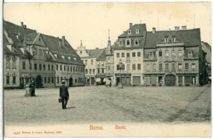Borna. Markt