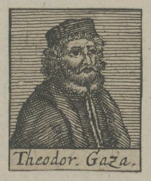 Bildnis des Theodoros Gaza