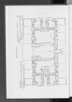 Ursprünglicher Grundriss.