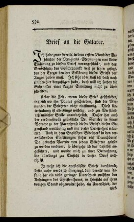 Brief an die Galater.