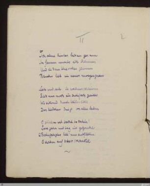 Vergessene weisen II : [SW XVI: keine Sigle]; [SW XVI, S. 18/144] / Paul Verlaine