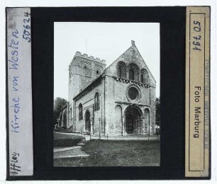 Iffley, Kirche der Hl. Jungfrau Maria : Blick von Nord-westen