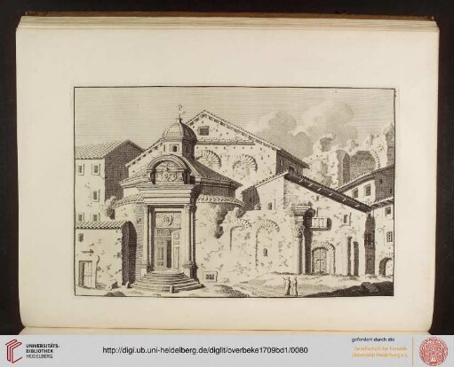 Le Temple de Romulus & de Remus dan la Place Romaine