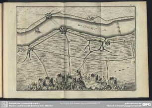Pl. 23. Plan des Attaques de Lillo en 1747