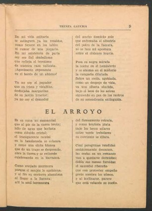 El arroyo