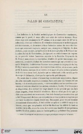 2.Ser. 6.1869: Le Palais de Constantine