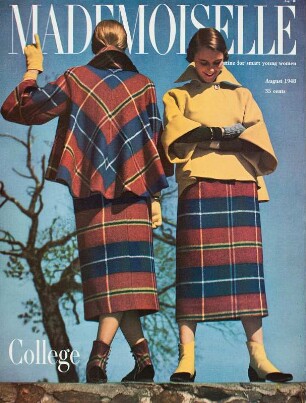 Modeaufnahme, Tearsheet, Cover (Mademoiselle)