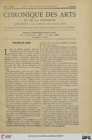 Nr. 2 (31 Janvier)