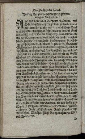 Das Fünffzehende Capitel.
