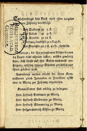 Schlechterdings kein Buch wird ohne ...