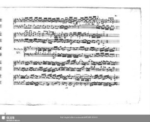 Prelude [und] Fuga XIV.
