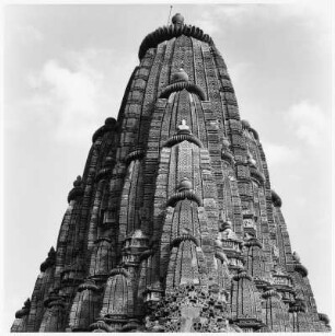 Turm des Kandariya Mahadeva-Tempels, Khajuraho (Indien)