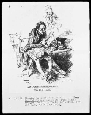 Der Zeitungskorrespondent