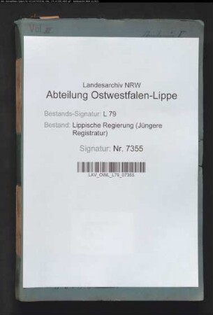 Chaussee von Detmold nach Schönemark - Band 3