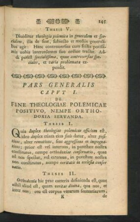 Pars Generalis