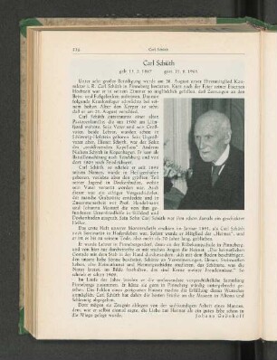 Todesanzeige Carl Schüth