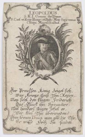 Bildnis des Leopoldus de Daun