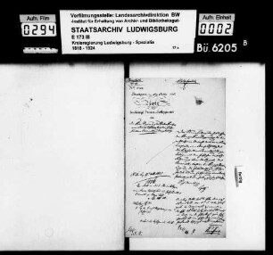 Holzhandel, Oberamt Cannstatt