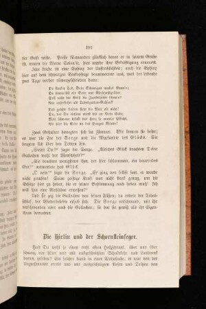 Die Hirtin und der Schornsteinfeger.