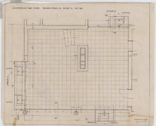Grund, Peter; Bad Vilbel; Ernst Reuter Schule - Eingangshalle Block E (Grundriss)