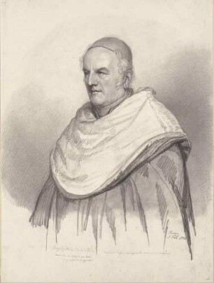 Bildnis Mai, Angelo (1782-1854), Kardinal, Altphilologe