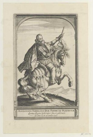 Bildnis des Alexander Farnesius