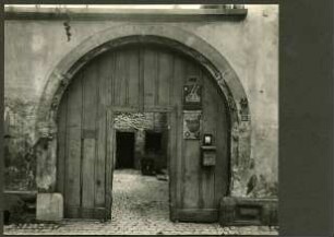 Haus Nr. 124, Tor, 1595