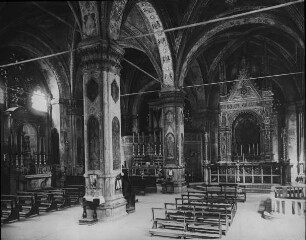 Florenz, Or San Michele, Inneres, südl. Schiff nach Osten; Talenti, Simone