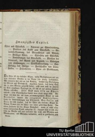 Zwanzigstes Capitel