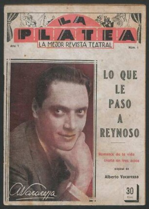 [Fotografía de] Alberto Vacarezza