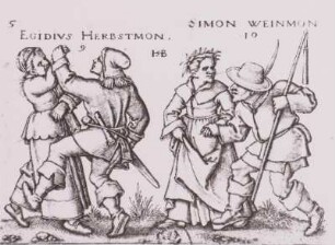 Das Bauernfest oder die 12 Monate: Herbstmonat und Weinmonat