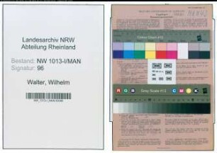 Entnazifizierung Wilhelm Walter , geb. 26.03.1913 (Kaufmann)