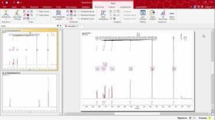 MestReNova: Multiplettanalyse