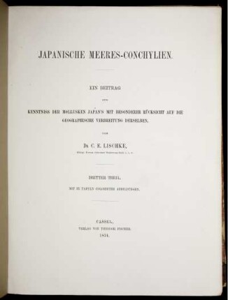 Suppl. 4, T.  Novitates conchologicae. Suppl. 4. Japanische Meeres-Conchylien. Theil 3