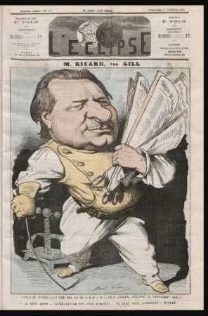 M. Ricard, par Gill