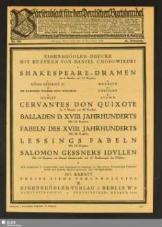 Börsenblatt für den deutschen Buchhandel : bbb ; Fachzeitschr. für Verlagswesen u. Buchhandel