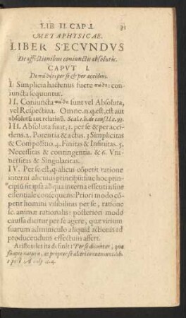 Caput I. De [patheoi] per se et per accidens.
