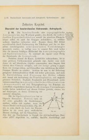 Zehntes Kapitel. Übersicht der beschreibenden Astronomie; Astrophysik
