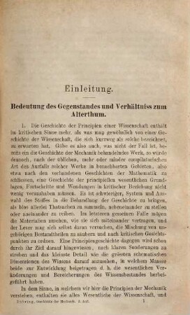 Kritische Geschichte der allgemeinen Principien der Mechanik : von der philosophischen Facultät der Universität Göttingen mit dem ersten Preise der Beneke-Stiftung gekrönte Schrift