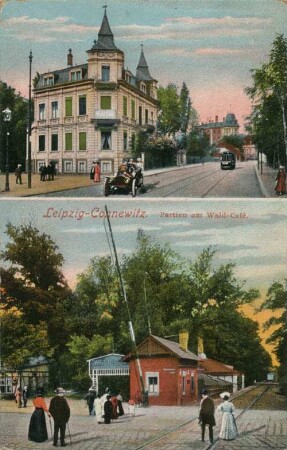 Leipzig-Connewitz: Partien am Wald-Café