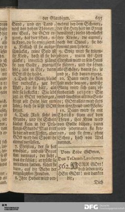 Vom Lobe GOttes.