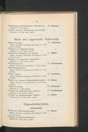 Reine und angewandte Mathematik.