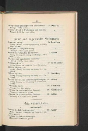 Reine und angewandte Mathematik.