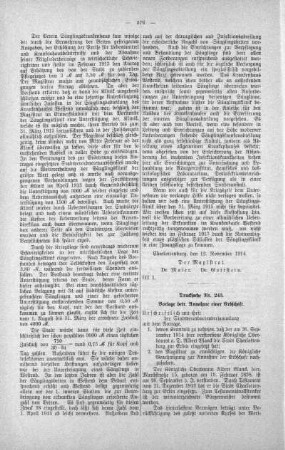 No. 22. (241-248) (243.), 25. November 1914