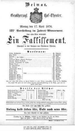 Ein Fallissement