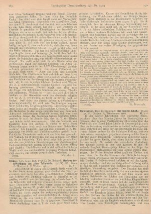 290-291 [Rezension] Mowinckel, Sigmund, Der Knecht Jahwäs