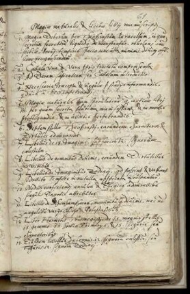 Magiae naturalis et licitae libri manuscripti