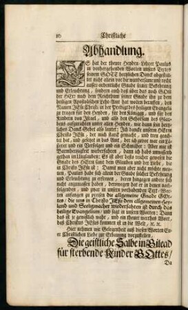 10-35, Abhandlung.